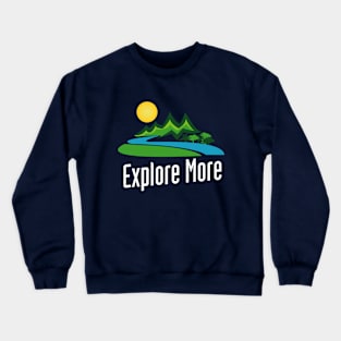 Hiking Shirt - Cool Design For Your Next Hike Crewneck Sweatshirt